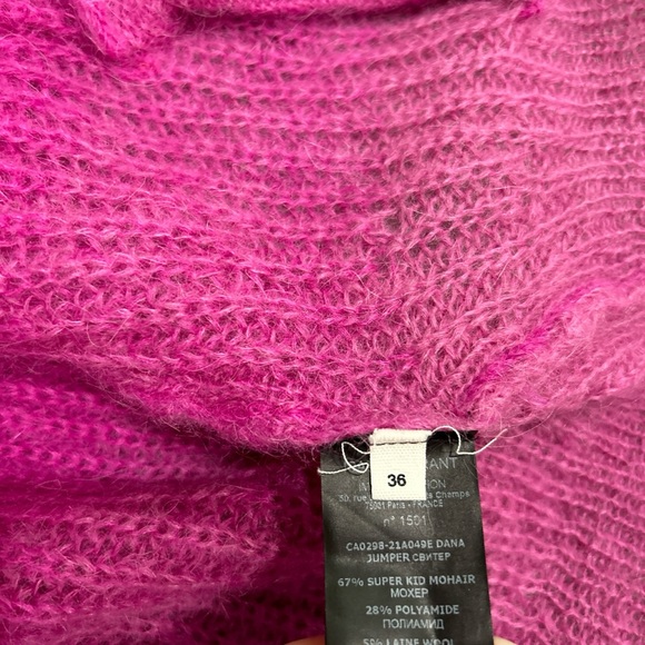 Isabel Marant Dana oversized ombré mohair cardigan - Picture 5 of 8